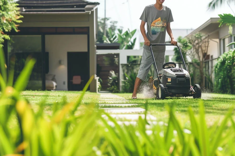 top rated battery powered lawn mowers